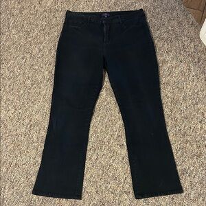 NYDJ Women's Straight Leg Jeans - Black